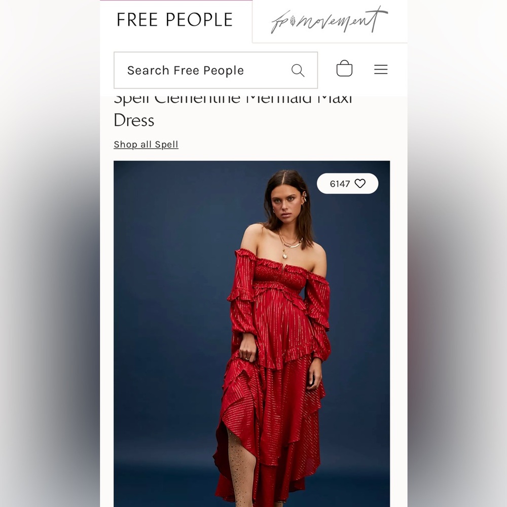 Free people maxi dress